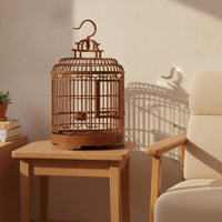 Large bird enclosure for parrots, outdoor travel, antispray shield, home use