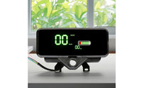 Universal Tricycle Instrument with Bracket Wired Digital Dashboard Backlit Speedometer Clear Visibility for Commuting