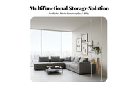No-Drill Installation Tension Pole mesh Divider Space Saving Partition Screen Multi-Functional Organizer Rack Customizable Layout for Renters, Apartment Dwellers, Students, Bedroom, Home Office