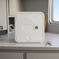 Cable Access Cover Weatherproof Cable Cover with Lock Protected for Wall Installation