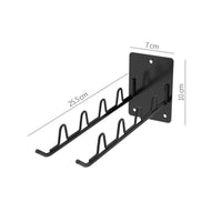 Space Saving Wall Mounted Shovel Rack Secure Grip Garden Tool Organizer Heavy Duty for Indoor
