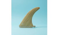 8 Inch Central Fin Fiberglass Construction Single Surfboard Fin for Surfers, Paddleboarders