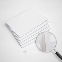 A4 White Cardstock A3 Coated Paper for Kindergarten and Students, Double-SSided Glossy Hard Cardboard for Art, Printing, and Drawing