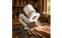 Desktop Dust Collector Mesh Grille Workroom Appliance Adjustable