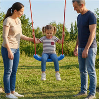 Board-Style Swing Seat Hanging Ropes Children's Swing Seat Armrests Outdoor-Recreation Gear
