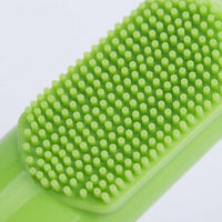 Dog Toothbrush and Cat Toothbrush for Bad Breath, Soft Bristles Tooth Brush for Dog Grooming, Single TPR Finger Toothbrush, 5.2*2 cm Dog Tooth