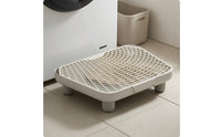 Raised Edges Litter Control Mat Easy to Clean Cat Litter Trapping Mat Long-Lasting Pet Supplies Chemical-Free Safe