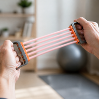 Resistance Band Chest Expander for Back and Shoulder Training, High Elasticity