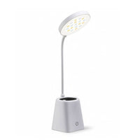 Desk Lamp with Pen Holder Touch Control LED Desk Lamp with Phone Stand Table Light Dimmable 3 Color Modes for Students