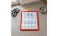 Rectangular Cooling Mat Stitched Cat Cooling Mat Checkered Pet Sleeping Pad