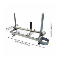Vertical Lumber Cutting Guide Precise Adjustable Width and Height for Yard