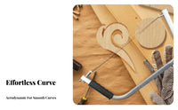 Manual Curve Saw Multi-Functional Carpentry Hand Saw Accurate Cuts for DIY Enthusiasts, Model Makers, Crafting, Workshop, Garage