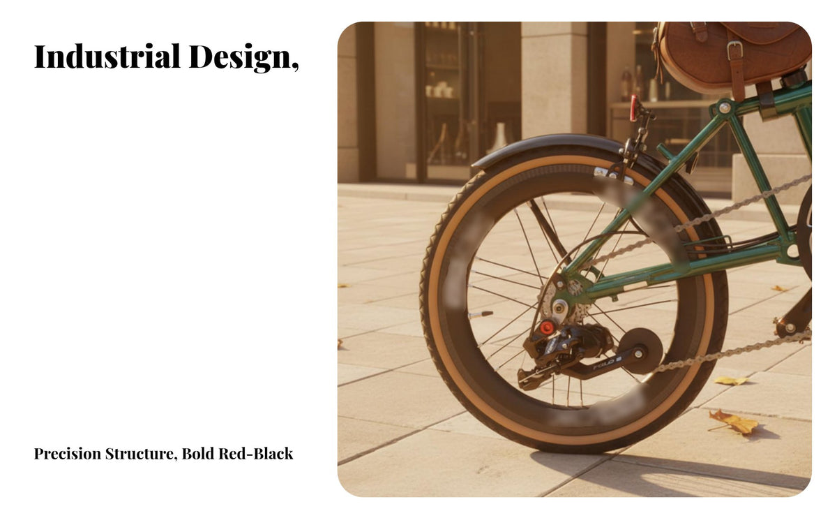 Folding Bike Derailleur Kit Aluminum Alloy External Rear Derailleur Set Cycle Drivetrain Modification Kit Multi-Speed