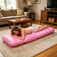 PVC Inflatable Pregnancy Bed for Sleeping, Support Cushion for Lying Flat