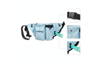 Canine Snack Bag with Waist Strap Convenient Dog Walking Waist Bag Functional Treat Pouch for Outdoor Walks
