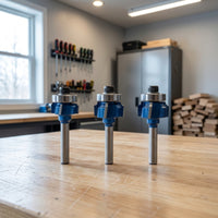3 Pieces Edge Trimming Router Long-Lasting Tool Long-Lasting for Woodworking