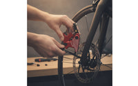 Hydraulic Disc Brake Caliper with Adapter Aluminum Alloy Hydraulic Disc Brake Caliper Lightweight for Upgrades, Maintenance