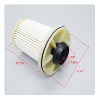 Replacement Fuel Filter Component Cylindrical Fuel Filter High Throughput for Mechanics, Engine Maintenance