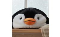 Warm Penguin Earflap Hat Cute Design Penguin Hat Windproof Creature Character Hood Ear Protection for Women, Teens, Cycling, Outdoor, Cold Weather