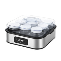 跨境专供可触屏款9杯酸奶机早餐机分杯装布丁发酵机YOGURT MAKER 澳规