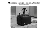 Travel Wash Bag Multifunctional Damp and Dry Separation Bag Large Capacity Waterproof Travel Organizer for Women, Journeyers, Swimming, Gym, Beach