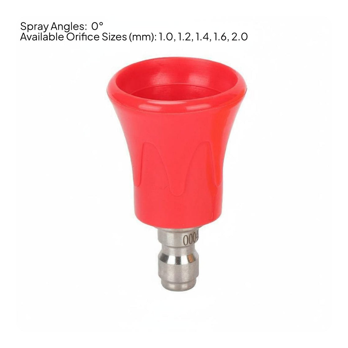 Leak-Proof 1/4 Inch Quick Connect Spray Tip Heavy Duty Construction 1/4 Inch Spray Nozzle Tip Rust Resistant for Car Detailers