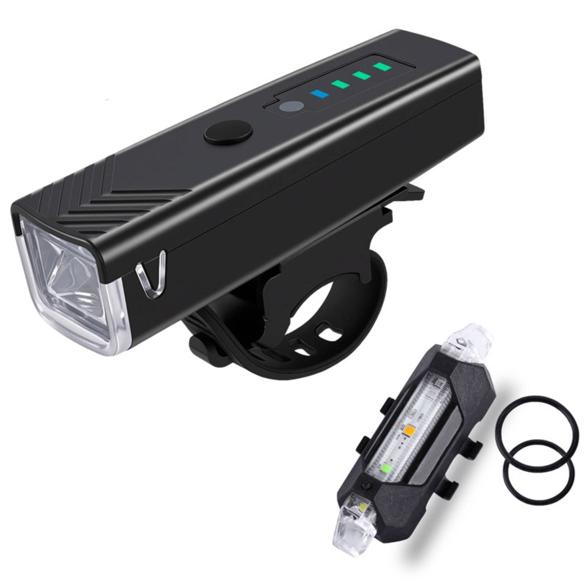 Easy to Install Usb Rechargeable Bike Headlight Rainproof Smart Sensor Bike Light 200 M Beam Distance High Brightness Cycle Headlamp Long Battery Life for Cyclists, Night Riding