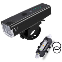 Easy to Install Usb Rechargeable Bike Headlight Rainproof Smart Sensor Bike Light 200 M Beam Distance High Brightness Cycle Headlamp Long Battery Life for Cyclists, Night Riding