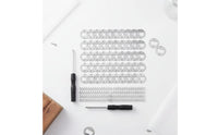 50 Bottle Opener Hardware Kit Includes Screws and Screwdriver DIY Bottle Opener Hardware Craft Supplies for Woodworkers, Crafting