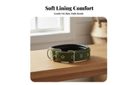 Padded Dog Sturdy Padded Nylon Pet Accessories-Resistant Dog Neck Strap for Daily Walks, Outdoor Activities, Training Periods