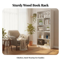 Tall shelving versatile unit with Doors Freestanding Design Floor-Standing Shelving versatile unit with Doors particle-resistantresistant Cabinets Book Cabinet for Students, Living Room, Study