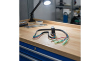 Long-Wearing Outboard Power Trim Tilt Switch High-Quality Outboard Trim and Tilt Switch Compact Wired for Cockpit