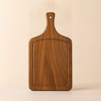 Board with Handle Walnut Wood Board with Handle Smooth