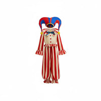 Horror Movie Clown Cosplay Ruffled Details Girls Clown Jumpsuit Skin-Friendly