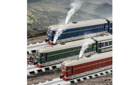 Moving Railway Locomotive Set Smoke Effect Alloy Train Model Sound Effects Electric Toy Train