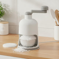 Strong Grip Shaved Ice Appliance Easy to Use Manual Ice Shaver Portable Fluffy Ice Cone Machine Food-Safe Safe for Summer, Home