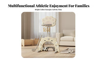 Develops Skills Adjustable Kids Basketball Hoop Easy Installation Indoor Basketball Stand Stable Base Portable Sports Playset for Boys, Toddlers, Babies, Playroom, Bedroom, Living Room, Outdoor