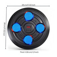No Drill Wall Mounted Boxing Target Concentric Circle Light up Boxing Target Circular Pads