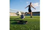 Star-Shaped Soccer Juggling Training Aid Tethered Waist Belt Ball Training Aid Single-Player Training Aid Printed Arrows