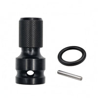 Knurled Telescopic Socket Adapter Machined Wrench Adapter Head Textured Grip Square Drive Converter Metal
