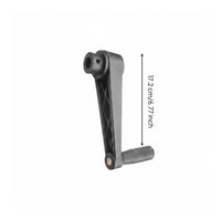 Nylon Crank Arm Foldable Machine Handle Revolving Crank Handle for Industrial Machinery, Workshop