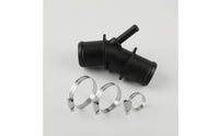 Stepped Cooling-System Hose Adapter with Clamps High-Temperature Resistant Coolant Hose Connector Adapter with Clamps Leak-Proof Coolant Line Connector Reinforced for Automotive Repair