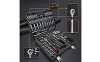Automotive Repair Tool Kit Multipurpose Tools Organized for Garage