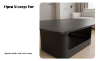 two-in-singleUse elevatingTop Coffee-to-Dining Table Minimalist Design Living Room Furniture Space-Saving transformable Centerpiece Multi-Functional for Apartment Dwellers, Homeowners, Office Staff, Small Spaces