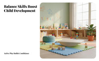Promotes Active Play Wooden Seesaw Polished Splinter-Splinter-Resistant Finish Kids Wooden Seesaw Child-Centered Inspired Toddler Rocker Board Long-Lasting Construction for Preschoolers, Toddlers, Kindergarten, Playroom