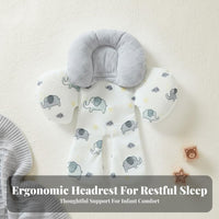 All-Season Use Universal Stroller Pad Soft Cotton Material Head and Body Support Cushion Breathable for Babies, Strollers, High Chairs