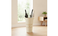 Open-Top Umbrella Storage Container Compacto Umbrella Holder with Handles Compact Portaparaguas De Metal Ahorra Espacio for Entryway