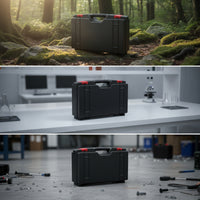 Shielding Hard Case Empty Hard Carrying Case Tool Box Heavy-Duty Portable for Technicians, Field Work, Travel