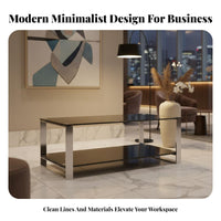 Modern Design Single-Seat Block Armchair Sturdy Construction Reception Seating Wear-Resistant Upholstery Office Furniture Padded Armrests for Hotel Guests, Business Clients, Conference Room, Lobby