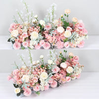 Wedding Stage Decoration Artificial Flower Arrangement for Aisle and T-stage